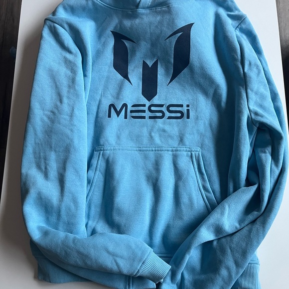 NWT Boys XL (18) Messi Hoodie - Picture 1 of 3